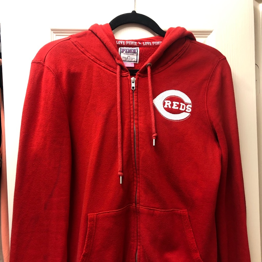VS Cincinnati Reds zip up hoodie